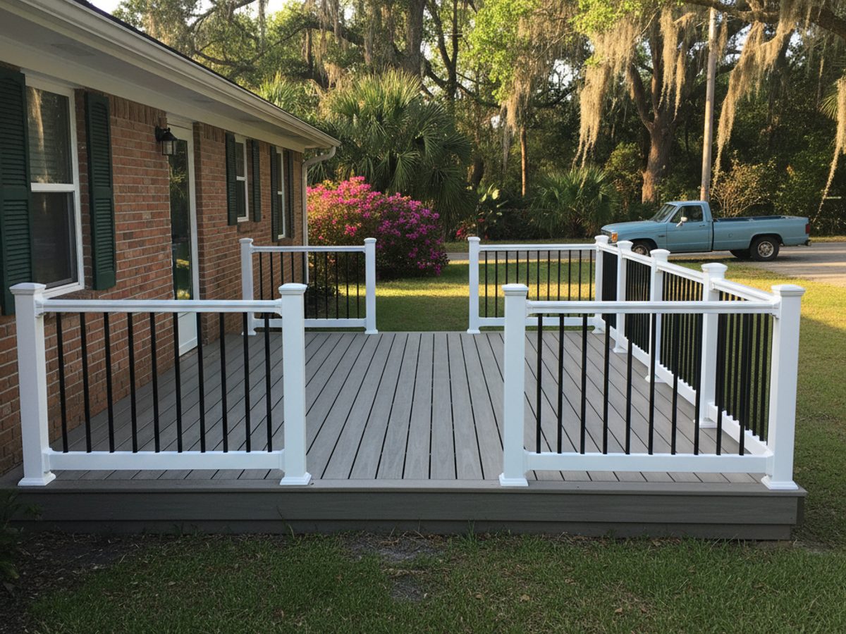 Deck Demolition & Removal completed by Oasis Deck Co in Flowood, MS