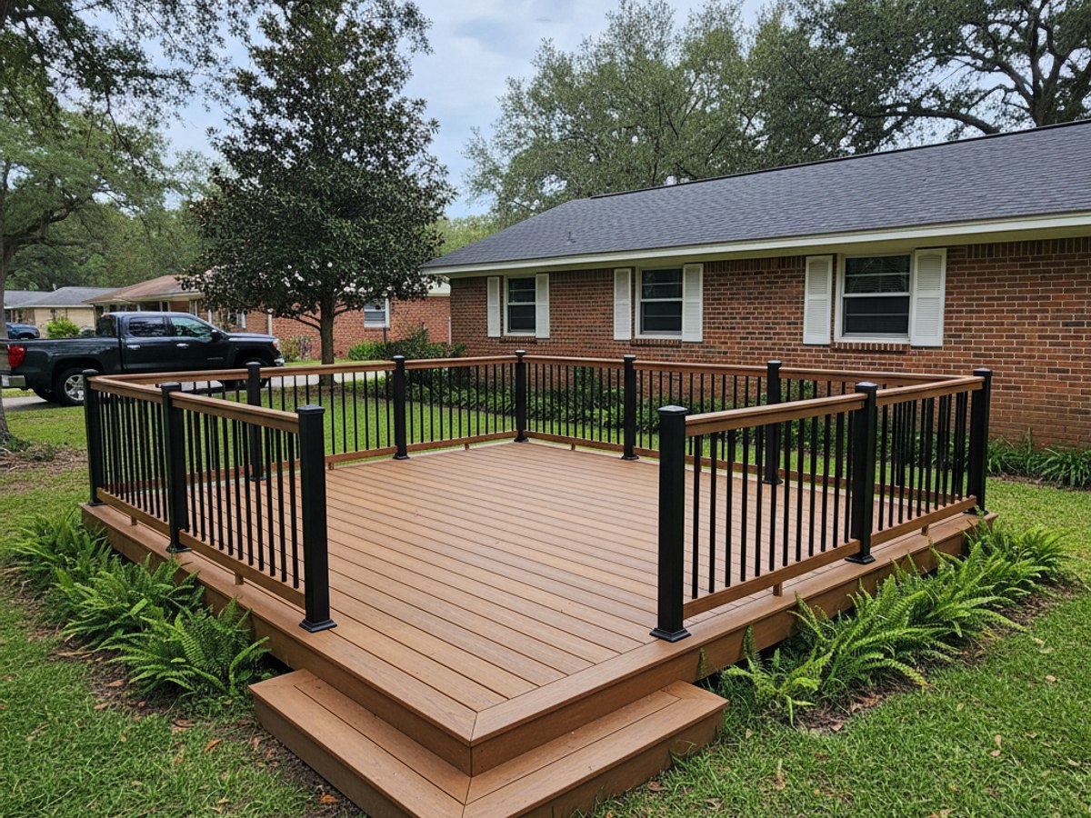 Deck Demolition & Removal completed by Oasis Deck Co in Brandon, MS