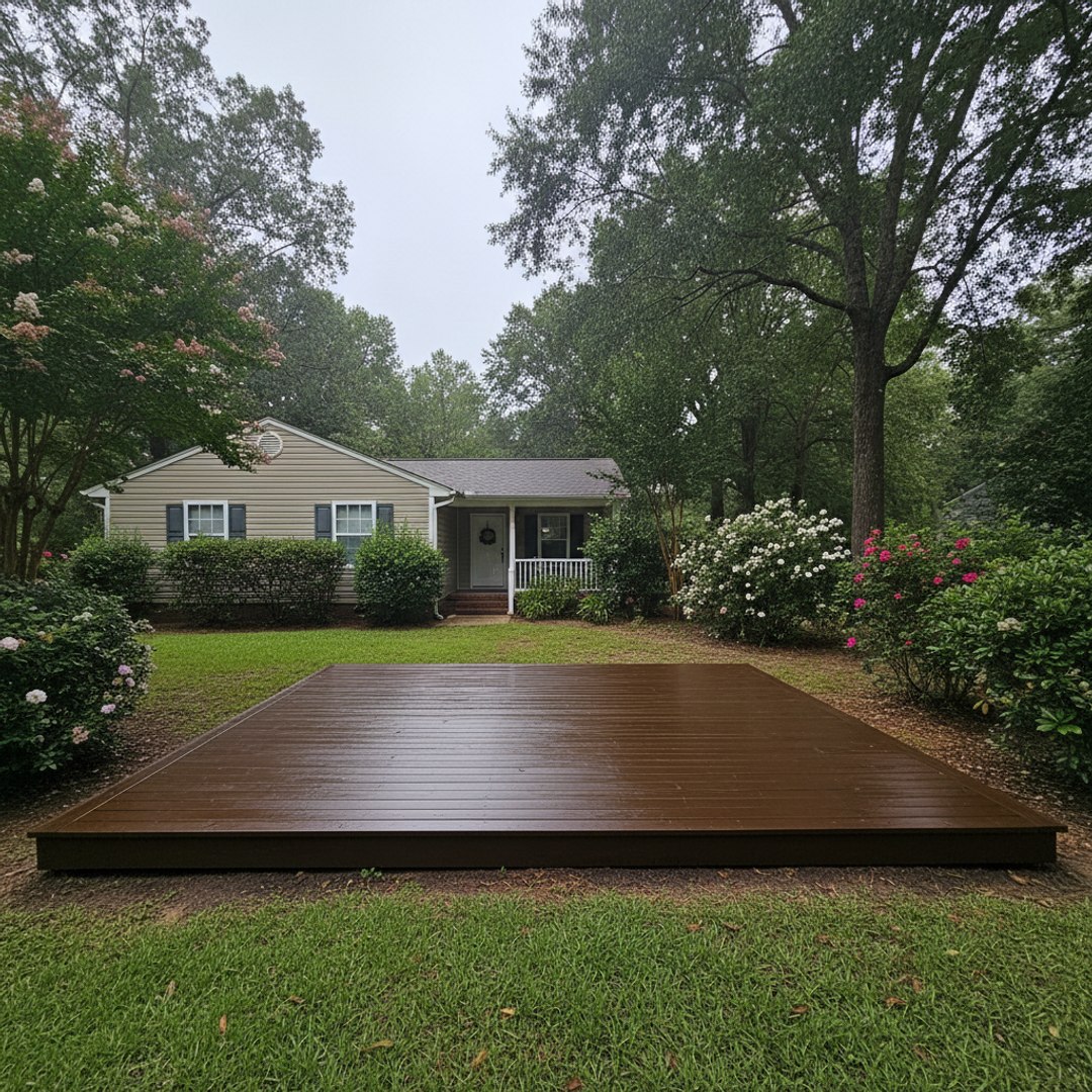 Deck Railing Installation completed by Oasis Deck Co in Jackson, MS